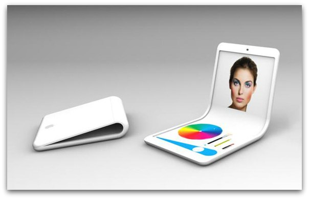 iFlex: концепт гибкого телефона Apple 13
